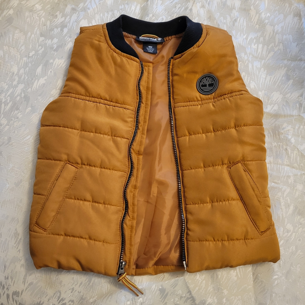 Timberland Brown Puffer Vest